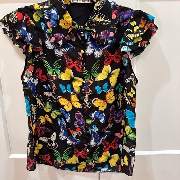 Alice and Olivia Butterfly small top - Picture 3 of 3